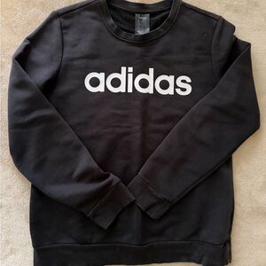 Adidas Men's Black Crewneck Sweatshirt Size M